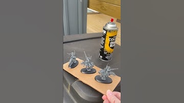 explain my way of priming Warhammer 40K #painting #primer #fun # teaching