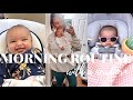 MORNING ROUTINE WITH A NEWBORN | first time mom