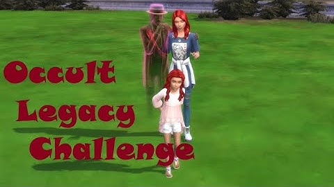 #39 A werewolf/spellcaster hybrid, fell for a ghost | Sims 4 |Occult Legacy Challenge