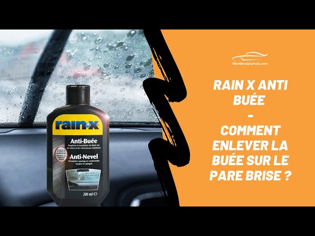 RAIN X Anti buée : Comment enlever la buée sur le pare brise