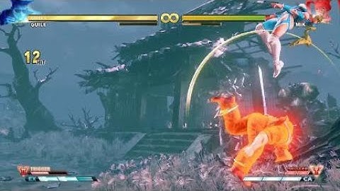 STREET FIGHTER V Arcade Edition Guile V Trigger 2 Combo