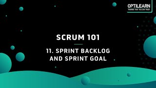 Full (11/19) Sprint Backlog and Sprint Goal Guide