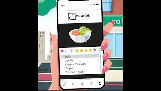 Kbox 2D Character Animation for Food Delivery App | Promo Video