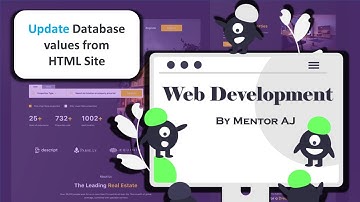 How to Update Database values Using HTML Site | Lesson - 7 | Web development | Sinhala