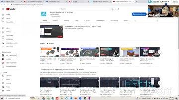 3D Model and Driving Simulation in Civil 3D - Auni