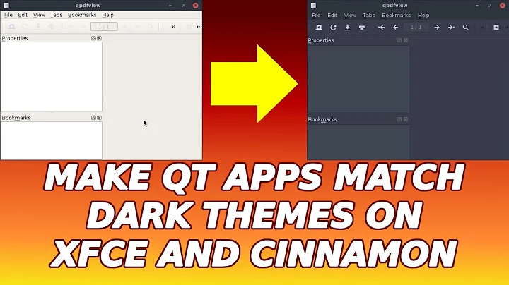 How to Make Qt Apps Match Dark Themes on Xfce, MATE and Cinnamon