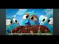 Blue angry bird story animated