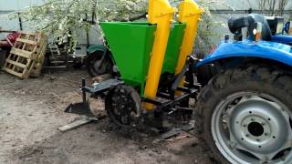 Картофелесажалка Bomet настройка