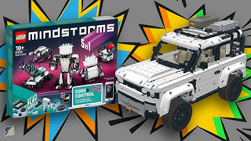 Introducing the LEGO Mindstorms 51515 Robot Inventor set making the white Defender possible!