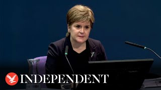 Watch Again: Nicola Sturgeon faces questions at UK Covid inquiry