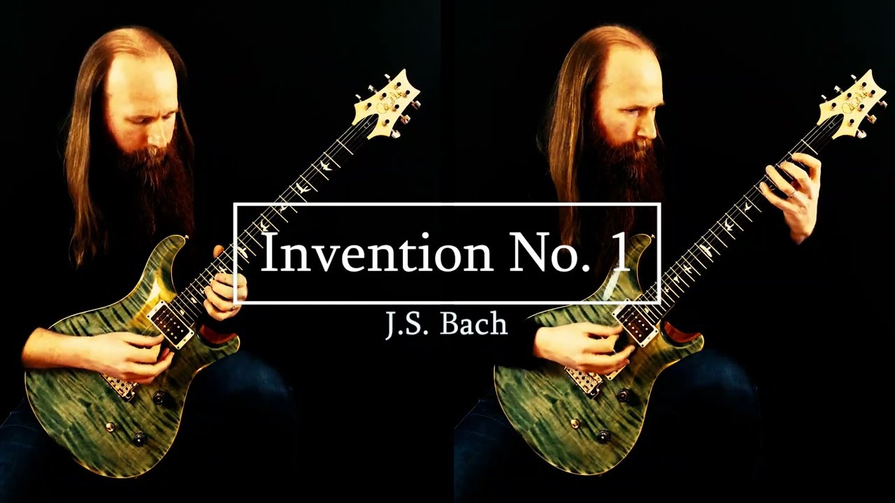 Invention No. 1 (C Major) BWV 772 (J.S. Bach) for two electric