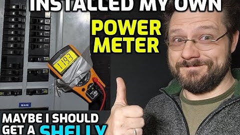 Monitor Whole House Power With Shelly EM!