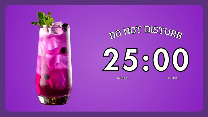 25/5 Pomodoro Countdown🫐 1 Hour Study Timer + Lofi Music🎵 ADHD