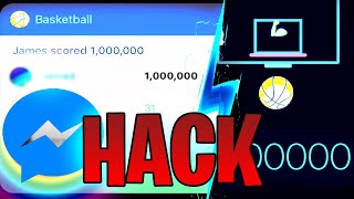 HOW TO HACK FACEBOOK MESSENGER BASKETBALL & FOOTBALL (MESSENGER SCORE HACK) !!! 9999999  SCORE! screenshot 5