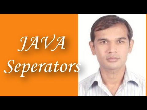 Java Separators