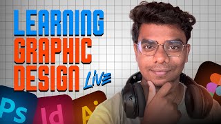 Live 🔴Learning Adobe InDesign Stream 7 | InDesign Text Tool