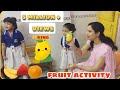Fruits activity for nursery class everestcambridgeschool