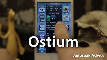 [Jailbreak Advice] Ostium - Split Your Home Screen To Reveal Notification Center - Cydia Tweak