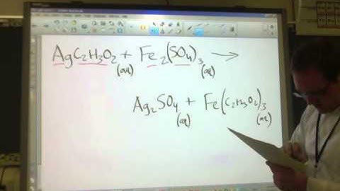 Chemistry Unit 7 study guide video