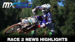 EMX250 Race 2 - News Highlights - MXGP of Latvia 2020