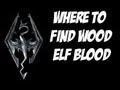 Skryim- Where to Harvest WOOD ELF Blood- Discerning of the Transmundane