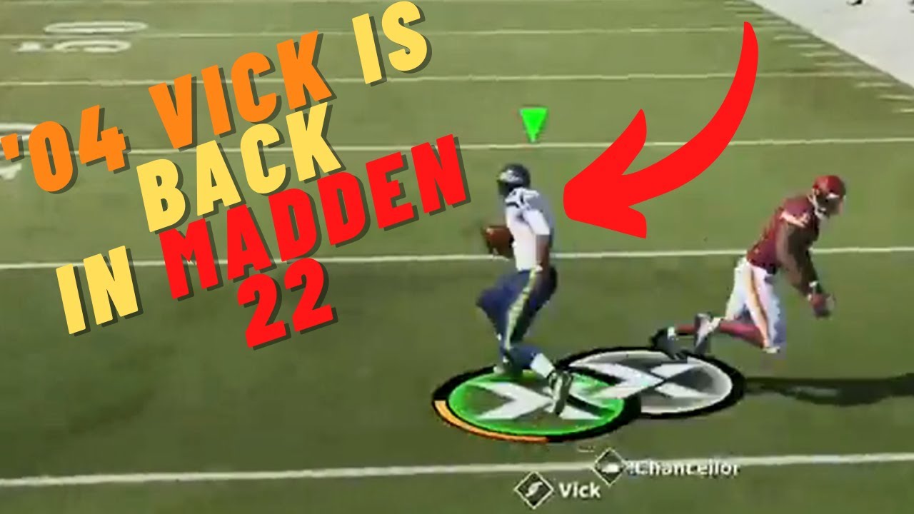 Michael Vick From Madden 04 Still Dominates in Madden 22 #Shorts - YouTube