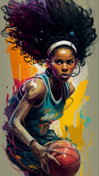 Art girl basketball V75