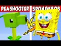 PEASHOOTER vs SPONGEBOB – PvZ vs Minecraft vs Smash