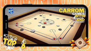 Top 6 best New Carrom Games for android & iOS (Multiplayer) | 4 Player | Voice Chat | Kids screenshot 3