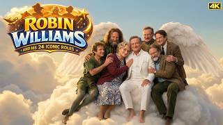 Robin Williams Returns as an Angel to Take a Selfie With All 24 of His Iconic Characters [4k]