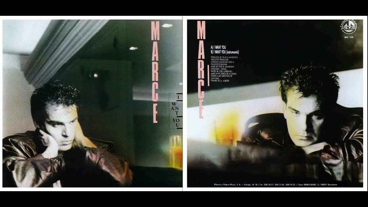 I Want You MARCE - 1987 - HQ - Italo Disco - Sabadell Sound