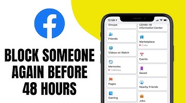 How to Block Someone Again on Facebook Before 48 Hours