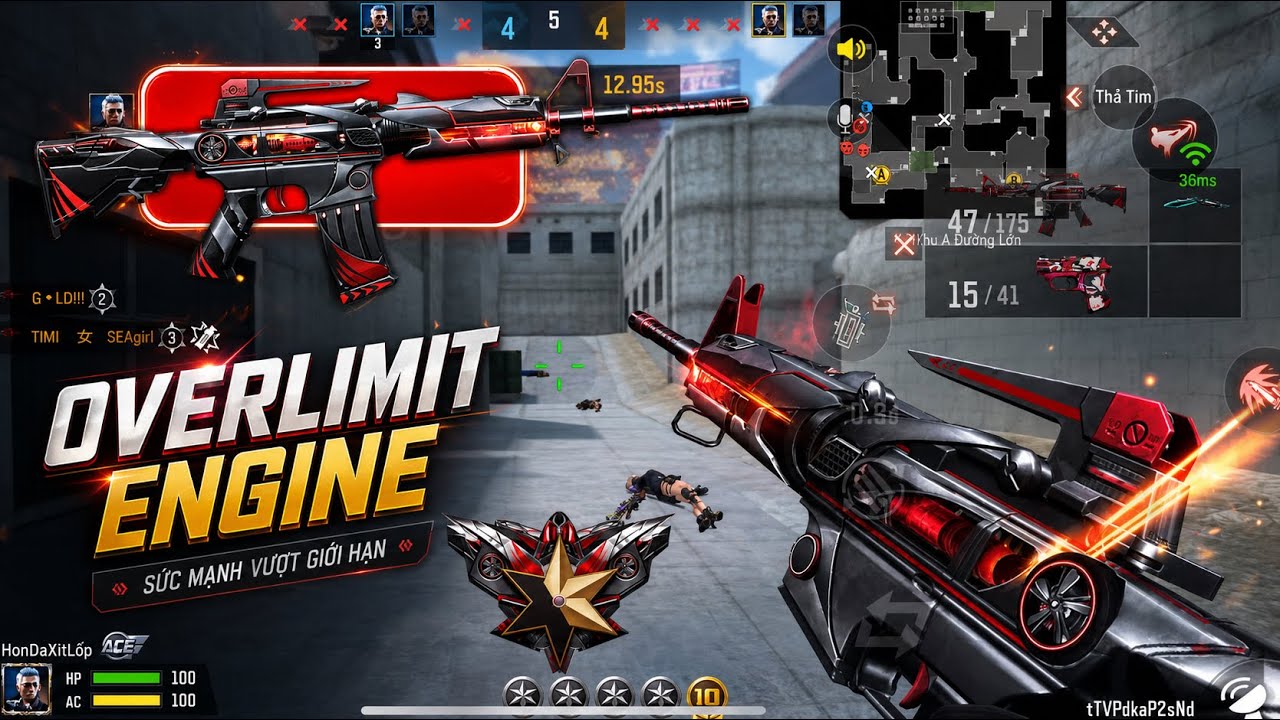CrossFire:Legends | Trải nghiệm M4 Vip mới - Overlimit Engine - YouTube