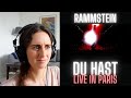 Singer Reacts to Rammstein Du Hast - Paris - Reaction to Rammstein Paris - Du Hast (Official Video)
