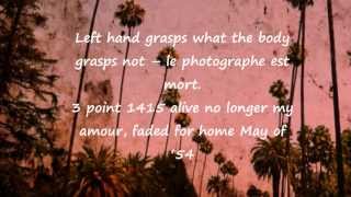 Alt-J (∆) "Taro" (Lyrics) With Pictures chords