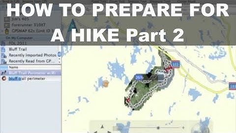 Garmin GPSMAP 62 64 64X - 2 How To Prepare for a Hike - BirdsEye Imagery - Basecamp