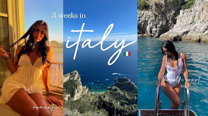 italy travel vlog: exploring the amalfi coast & rome!