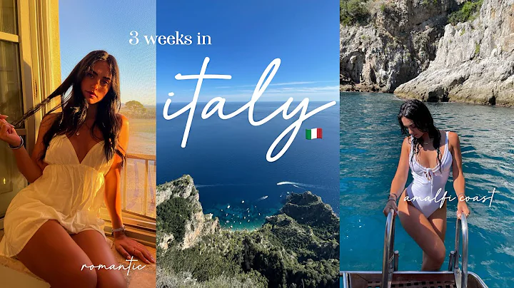 italy travel vlog: exploring the amalfi coast & ro...