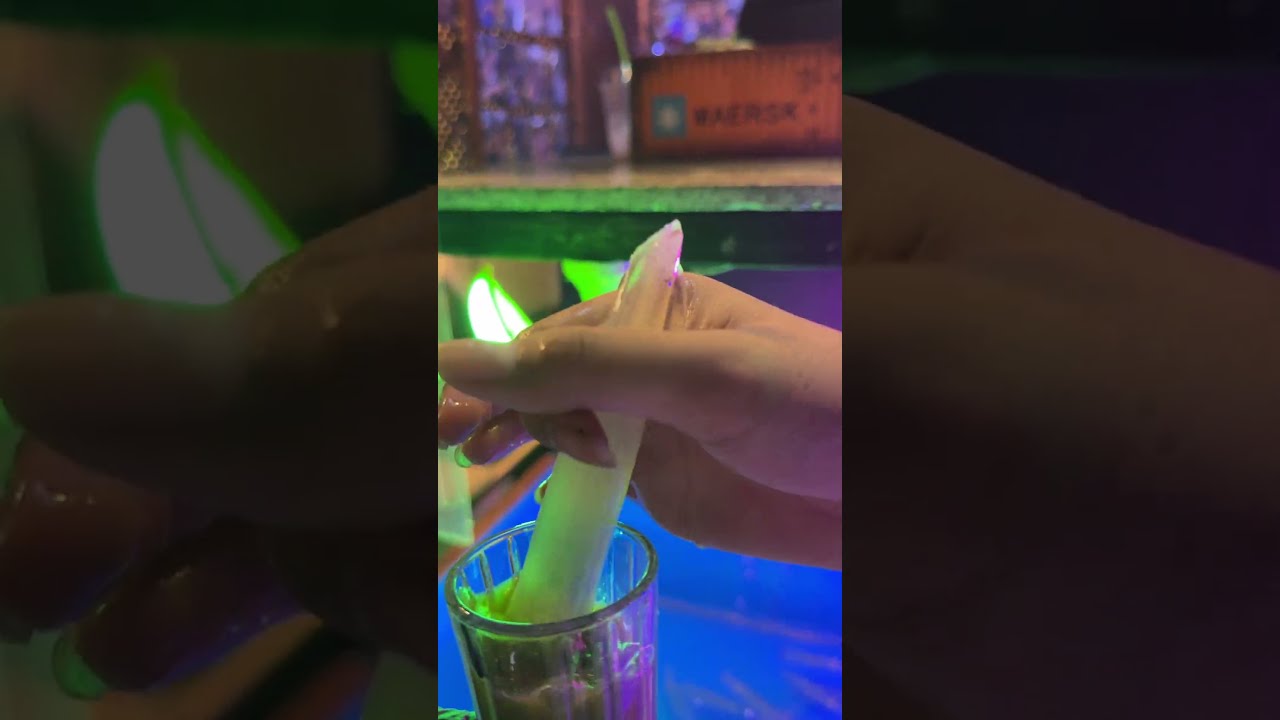 Eating A Live Squid 
