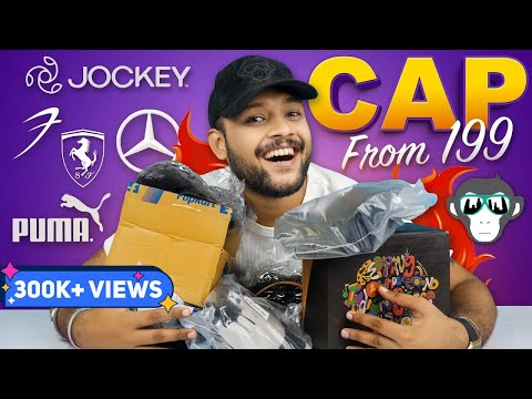 BEST BUDGET CAPS FOR MEN 🔥 Cap Haul Review 2022 | Puma, Urban Monkey, Jockey, Fuaark | ONE