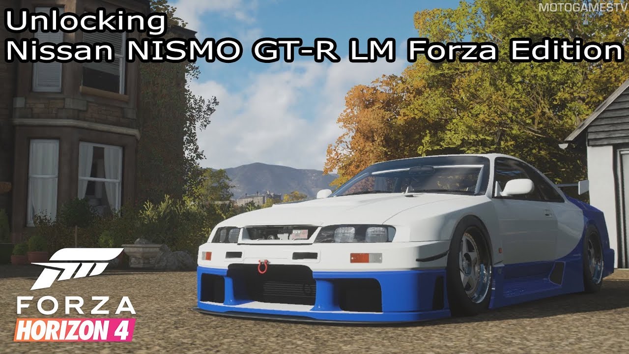 Forza Horizon 4 1995 Nissan Nismo Gt R Lm Forza Edition Gameplay Youtube