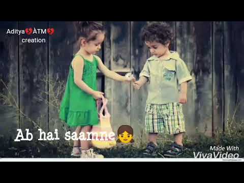 Ab Hai Samne Ishe Chuu Loon Zara || Whatsapp Sad Status || Aditya💔ÀTM💔 Creation