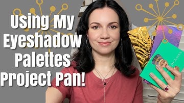USING MY EYESHADOW PALETTES PROJECT PAN UPDATE!