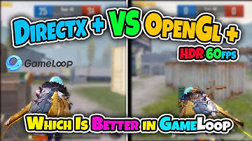 DIRECTX+ VS OPENGL+ PERFORMANCE | WHICH IS BETTER IN GAMELOOP | See Who Gives Best FPS?