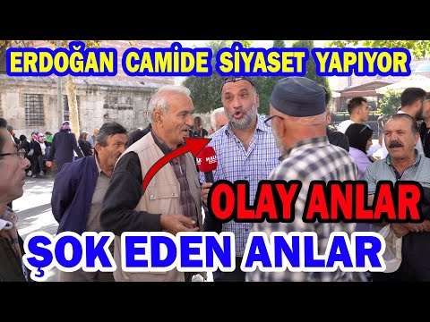 05.05.2025 ERDOĞAN CAMİDE SİYSET YAPIYOR DEDİ OLANlLAR OLDU - Sokak Röpörtajları