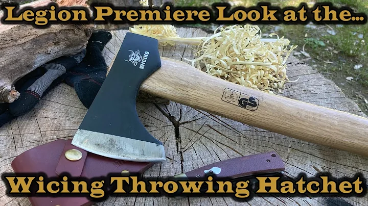Wicing Hatchet 14" Throwing Hatchet/Axe Throwing Competitions, High Carbon Steel Forged. #axe