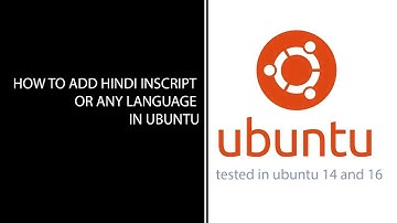 How to add Hindi Inscript language or any other language in Ubuntu keyboard