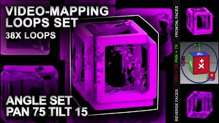 BOX Projection-Mapping loops (38 loops Angle-Set) Pan 75 Tilt 15 by DJVB