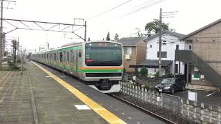 高崎線　E231系付属編成 回送　倉賀野通過