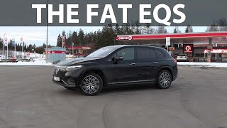 Mercedes EQS SUV 580 4Matic range test